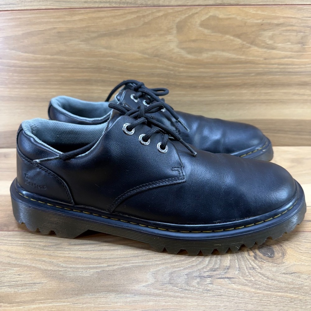 Dr Martens Kent Oxfords Mens 9 Black Business Casual Modern Punk Y2K